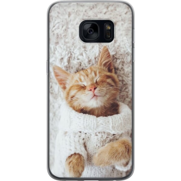 Samsung Galaxy S7 Cover / Mobilcover - Kat