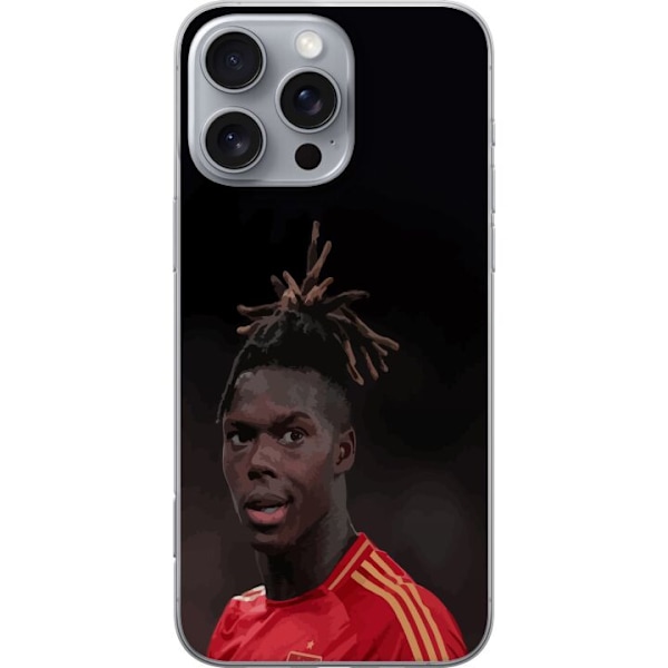 Apple iPhone 16 Pro Max Gennemsigtig cover Nico Williams