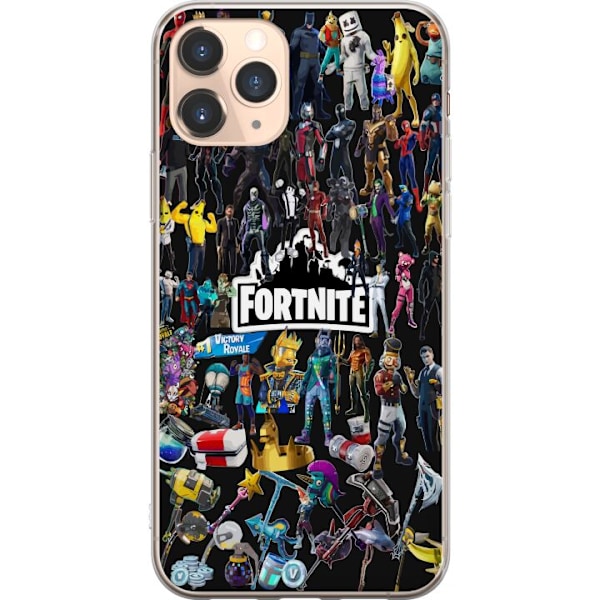 Apple iPhone 11 Pro Läpinäkyvä kuori Fortnite