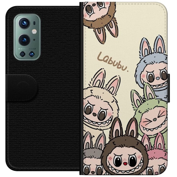 OnePlus 9 Pro Tegnebogsetui Labubu Pastel Collection