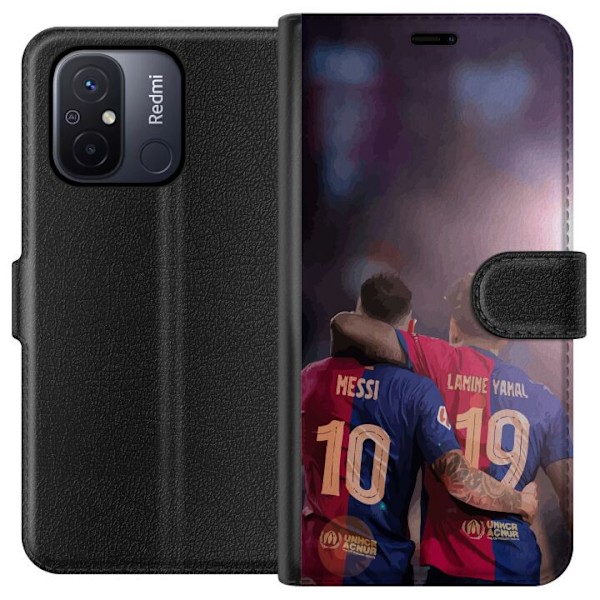 Xiaomi Redmi 12C Lompakkokotelo Lamine Yamal VS Messi