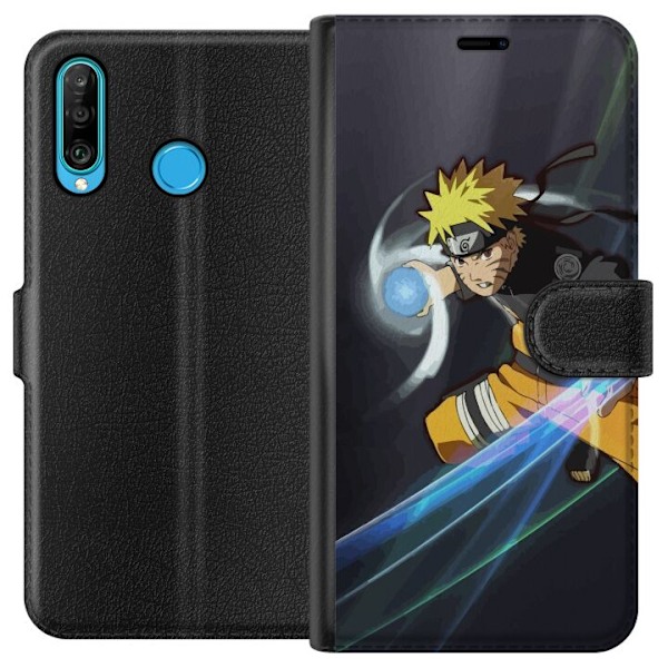 Huawei P30 lite Tegnebogsetui Naruto