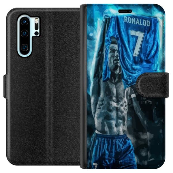 Kompatibelt Lommeboketui til Huawei P30 Pro Ronaldo