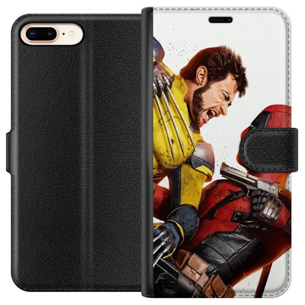 Apple iPhone 7 Plus Lommeboketui Deadpool & Wolverine