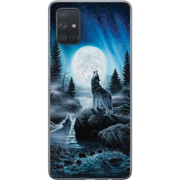 Kompatibelt Mobilskal till Samsung Galaxy A71 Wolf / Varg