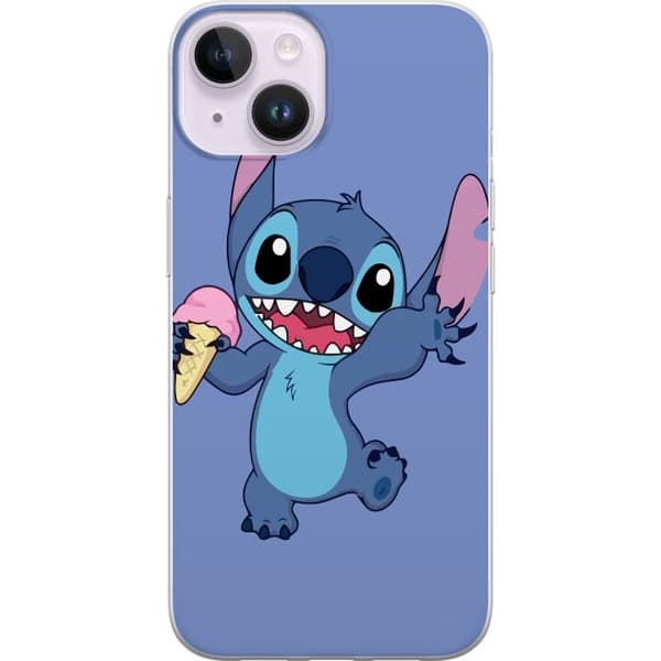 Kompatibelt Mobildeksel til Apple iPhone 14 Stitch Glass