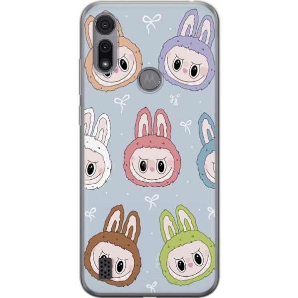 Motorola Moto E6i Läpinäkyvä kuori Tähtikuvioitu hirviöasenne