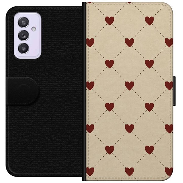 Samsung Galaxy A82 5G Plånboksfodral Heart Grid