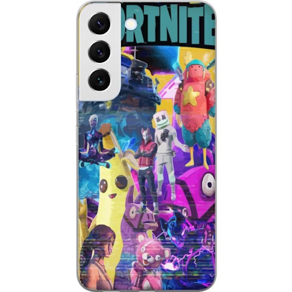 Samsung Galaxy S22+ 5G Gennemsigtig cover Fortnite