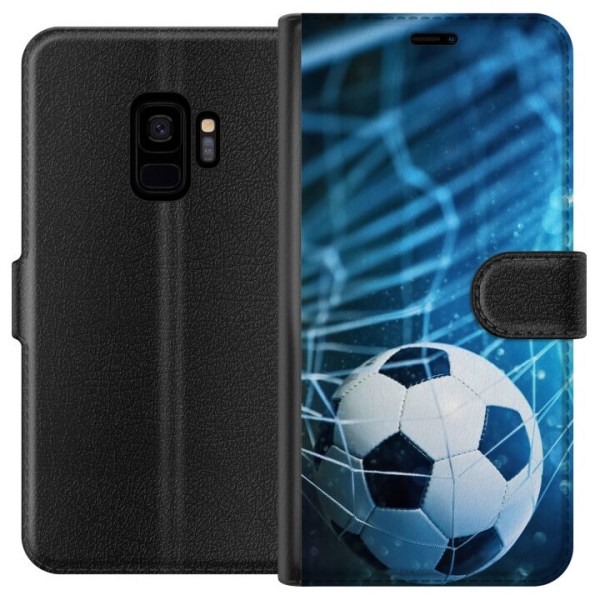 Samsung Galaxy S9 Tegnebogsetui Fodbold