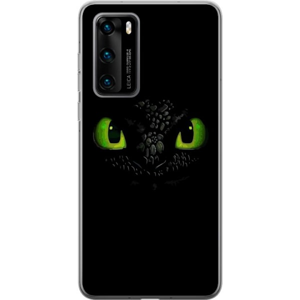 Huawei P40 Genomskinligt Skal Draktränaren How to Train Your Dragon
