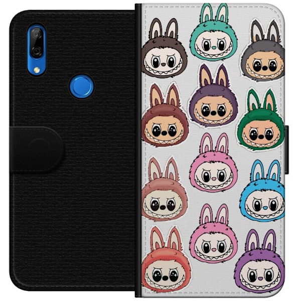 Huawei P Smart Z Lompakkokotelo Labubu Macaron Monster - Söp