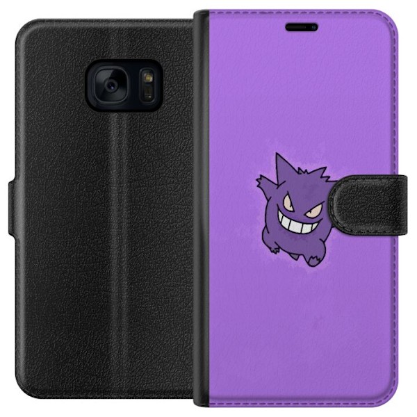 Samsung Galaxy S7 Plånboksfodral Gengar (Pokémon)