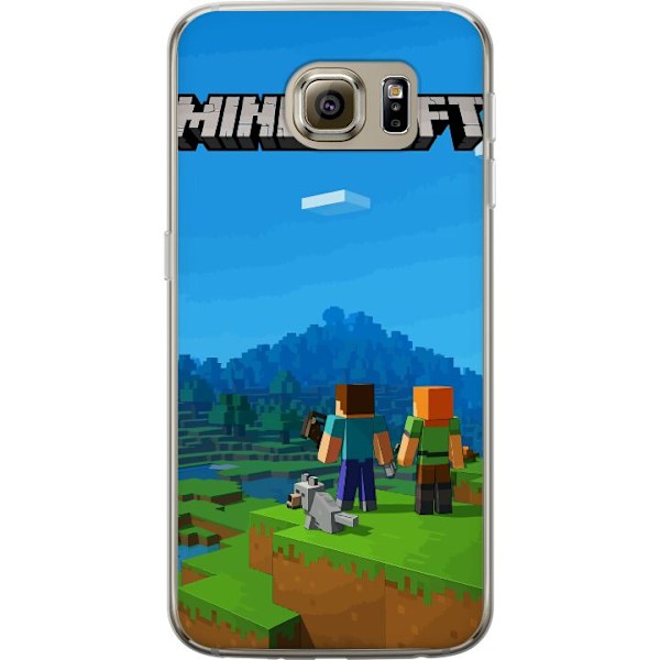 Samsung Galaxy S6 Läpinäkyvä kuori Minecraft Key Art