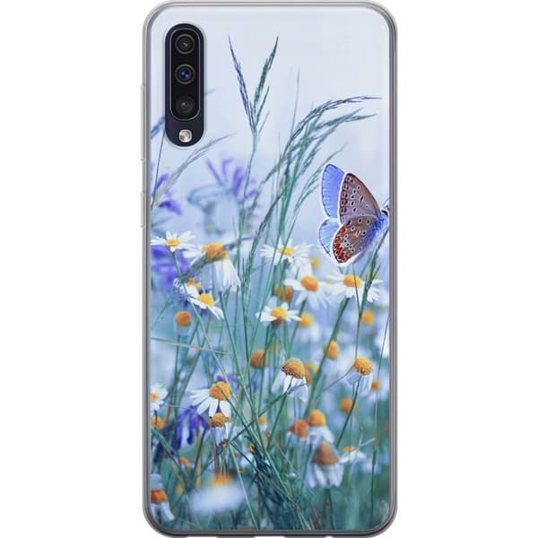 Kompatibelt Mobildeksel til Samsung Galaxy A50 Blomster
