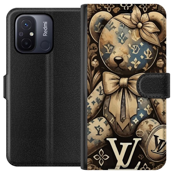 Xiaomi Redmi 12C Lompakkokotelo Teddy Vuitton