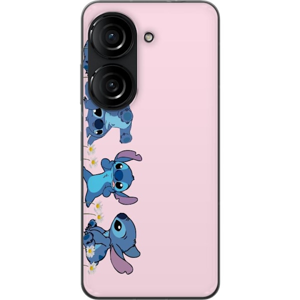 Asus Zenfone 10 Läpinäkyvä kuori  Stitch Nauru & Leikki – Täydellinen puhelinkoteloihin tai julisteisiin