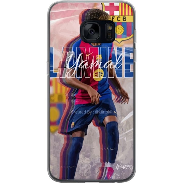 Samsung Galaxy S7 Gjennomsiktig deksel Lamine Yamal FCB