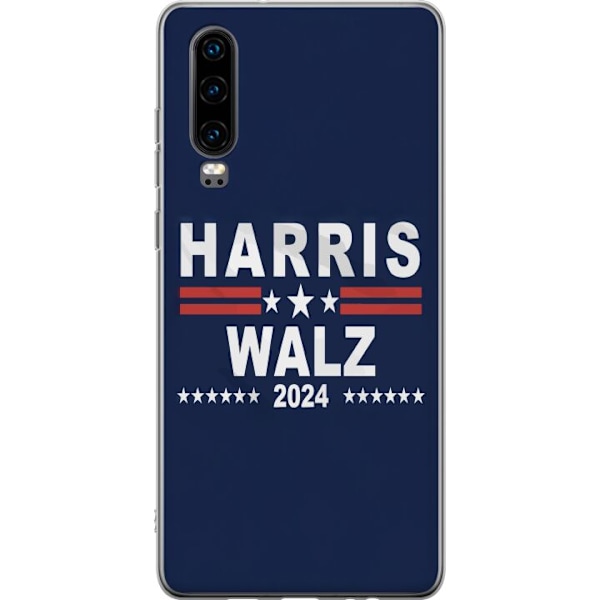 Huawei P30 Genomskinligt Skal Harris | Walz 2024