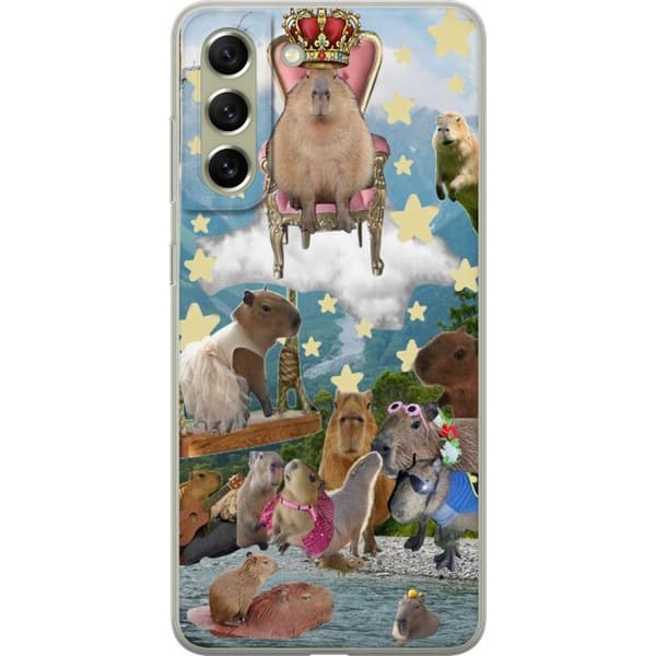 Kompatibel Mobilcover til Samsung Galaxy S21 FE 5G Capybara