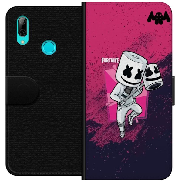 Huawei P smart 2019 Lommeboketui Marshmello Fortnite Skin Emot