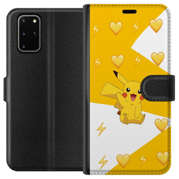 Samsung Galaxy S20+ Lompakkokotelo Pikachu Pokémon Pelihahmo Peliaihe Suosittu Ikoni Sarjakuvasarja Pokémon GO Lasten Klassikko