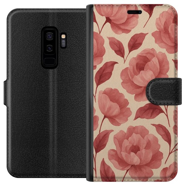 Samsung Galaxy S9+ Plånboksfodral Rose Bloom