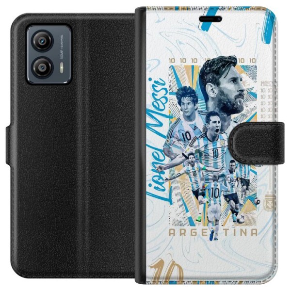 Motorola Moto G53 Plånboksfodral Lionel Messi