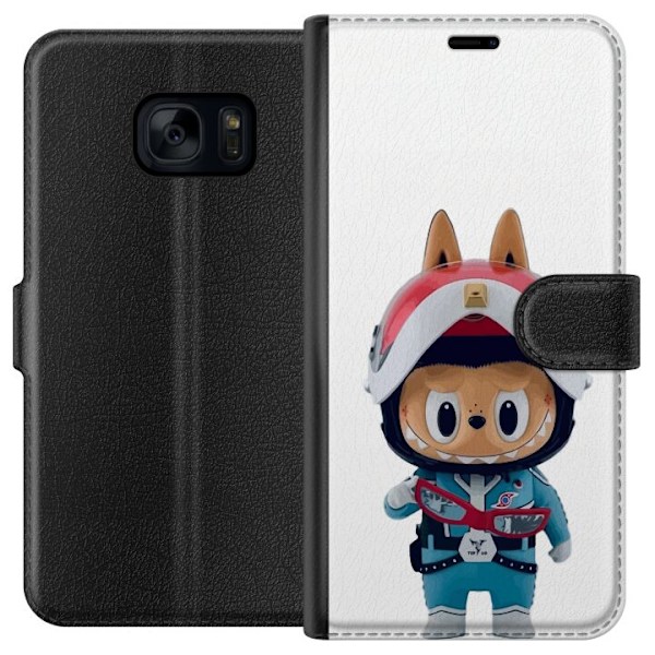 Samsung Galaxy S7 Lompakkokotelo How2work Labubu hirviöt x Ul