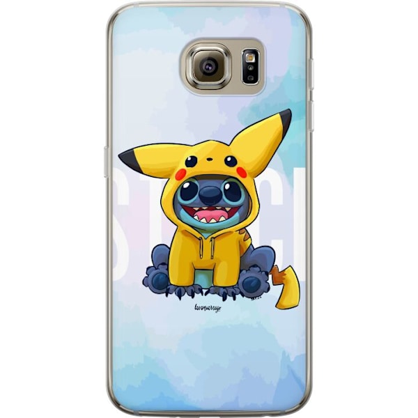 Samsung Galaxy S6 Genomskinligt Skal Stitch