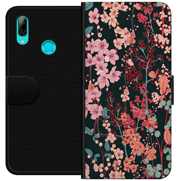 Huawei P smart 2019 Lompakkokotelo Kasvimaan Retro