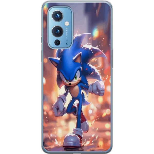 OnePlus 9 Läpinäkyvä kuori Sonic