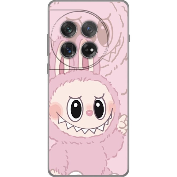 OnePlus 12 Läpinäkyvä kuori Labubu Floral Freak