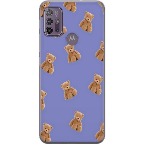Motorola Moto G10 Genomskinligt Skal Flygande björnar