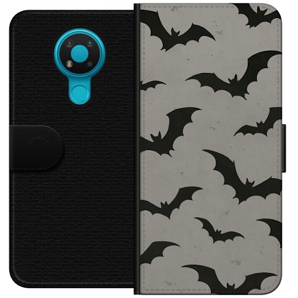 Nokia 3.4 Plånboksfodral Flutterprint