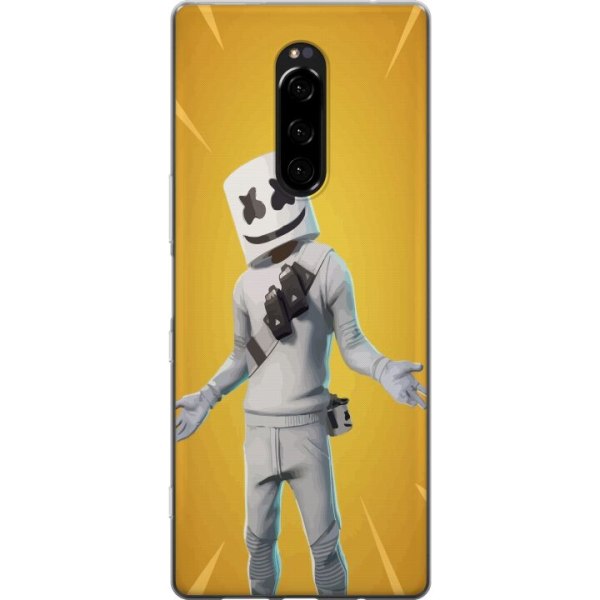 Sony Xperia 1 Gennemsigtig cover Fortnite