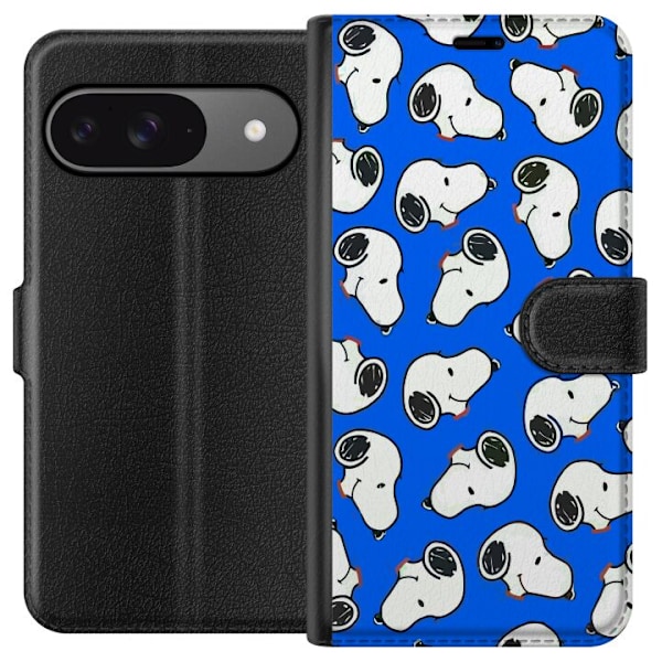 Google Pixel 9 Tegnebogsetui Snoopy