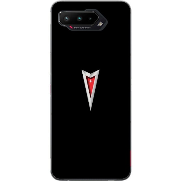 Asus ROG Phone 5 Läpinäkyvä kuori Auto