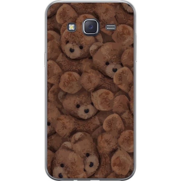 Samsung Galaxy J5 Läpinäkyvä kuori Teddy