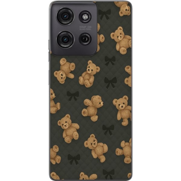 Motorola Moto G75 Gjennomsiktig deksel Teddy Klemmer
