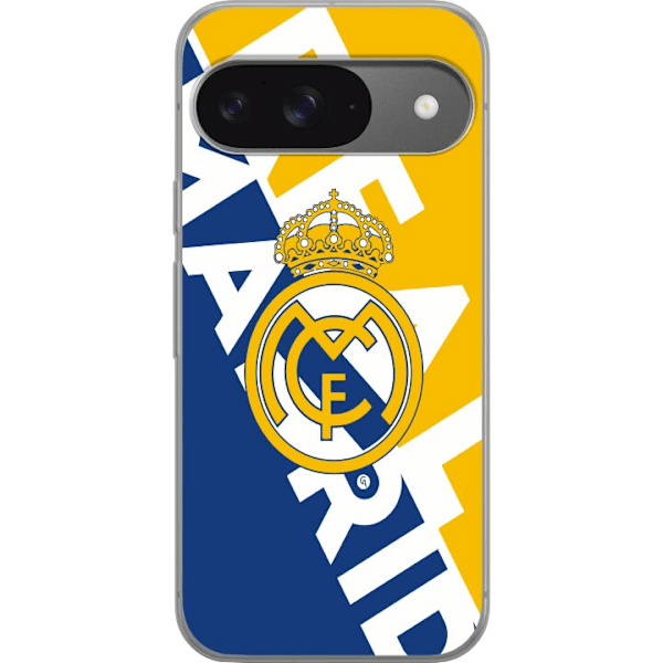 Google Pixel 9 Gennemsigtig cover Real Madrid