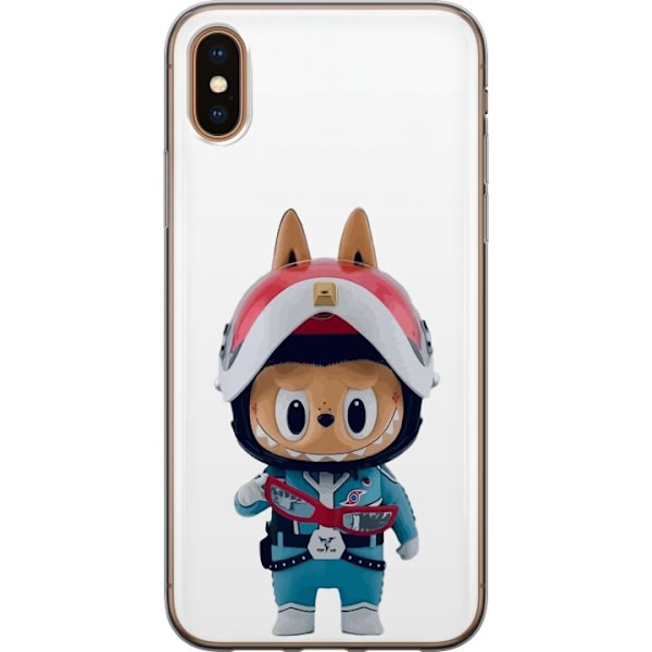 Apple iPhone XS Max Läpinäkyvä kuori How2work Labubu hirvi