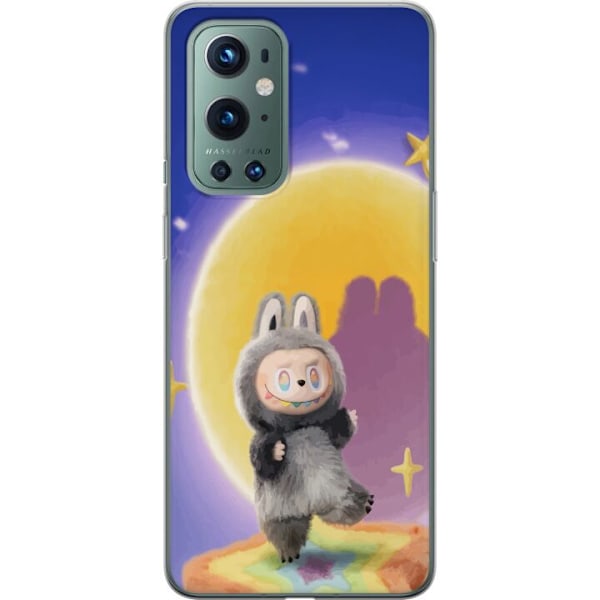 OnePlus 9 Pro Gjennomsiktig deksel Labubu Neon Pop - Neonfarge