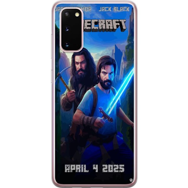 Samsung Galaxy S20 Genomskinligt Skal A Minecraft Movie