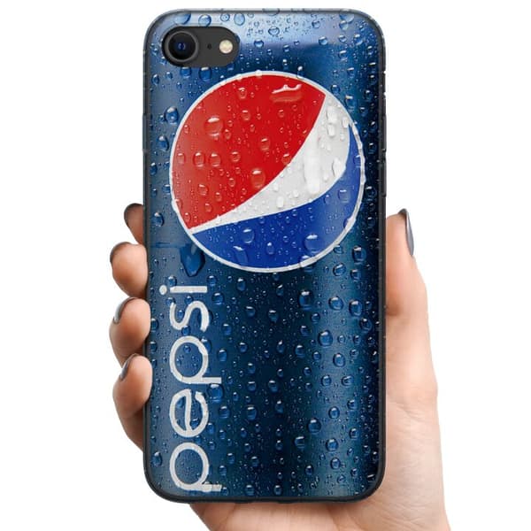 Kompatibelt Mobilskal till Apple iPhone SE (2020) Pepsi Can