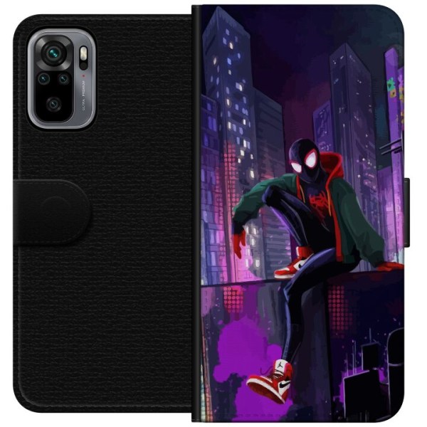 Xiaomi Redmi Note 10S Lommeboketui Fortnite - Spider-Man