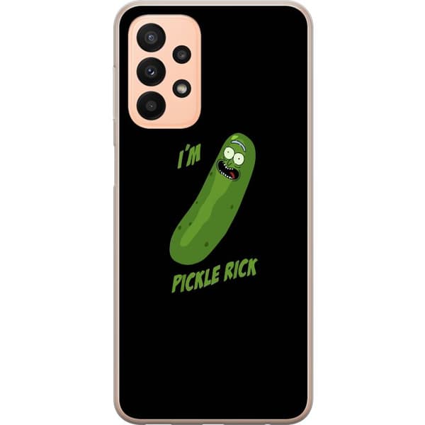 Kompatibelt Mobildeksel til Samsung Galaxy A23 I'm Pickle Rick