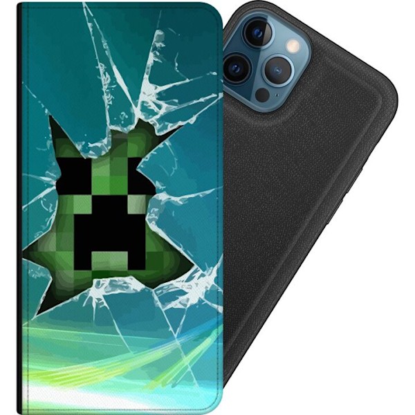 Apple iPhone 12 Pro Tegnebogsetui MineCraft