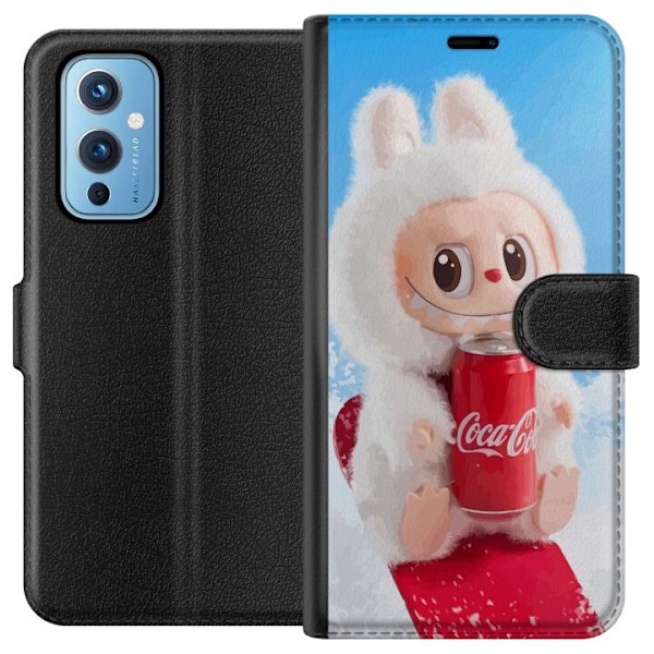 OnePlus 9 Lompakkokotelo Labubu Summer Edition