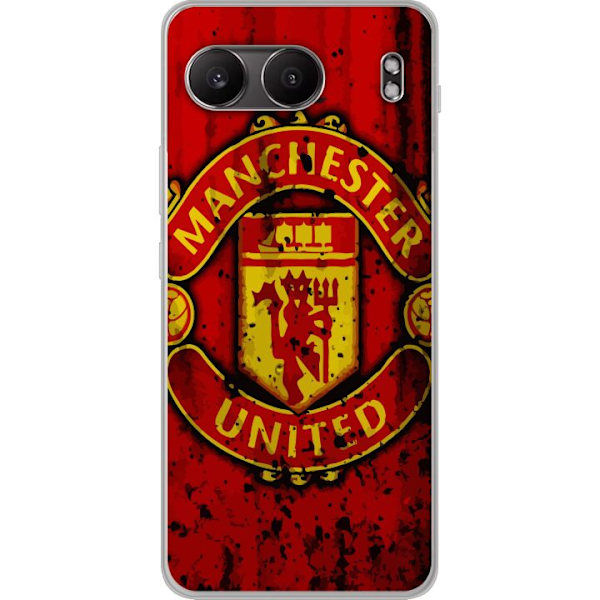 OnePlus Nord 4 Gennemsigtig cover Manchester United F.C.